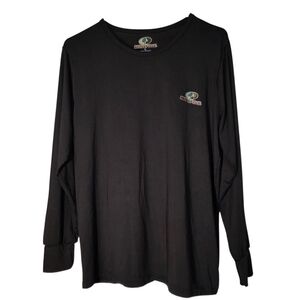 Mossy Oak Charcoal Long Sleeve Shirt L Worn Once